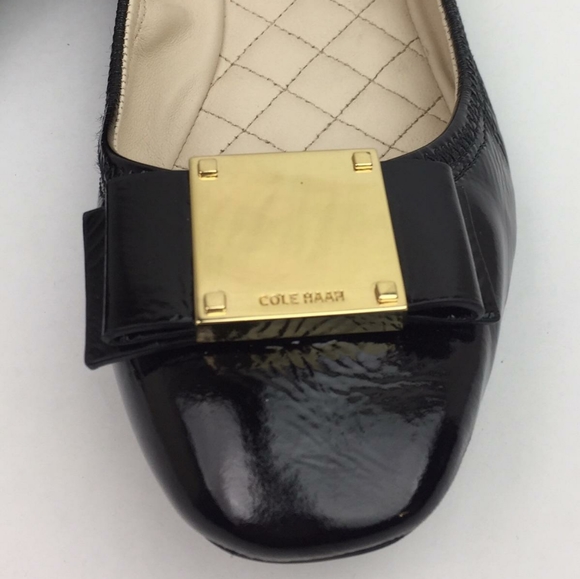 COLE HAAN Tali' Bow Ballet Flat sz 8 - Picture 13 of 13